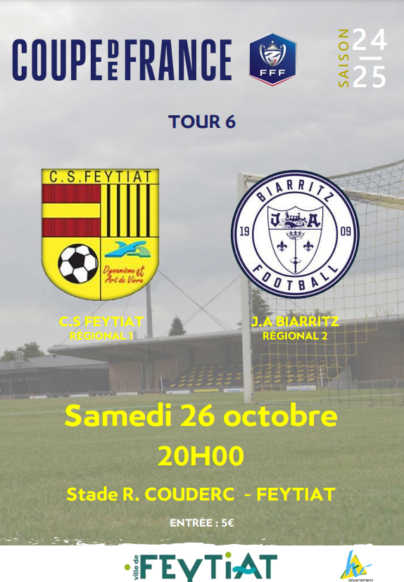 6 eme tour de coupe de france