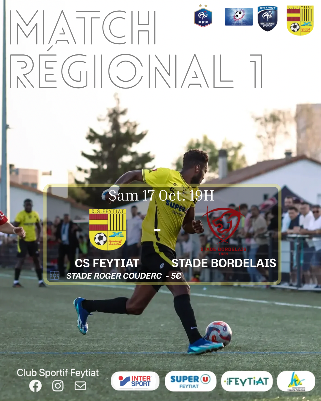 CS Feytiat 1/ Stade Bordelais